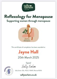 Menopause Reflexology